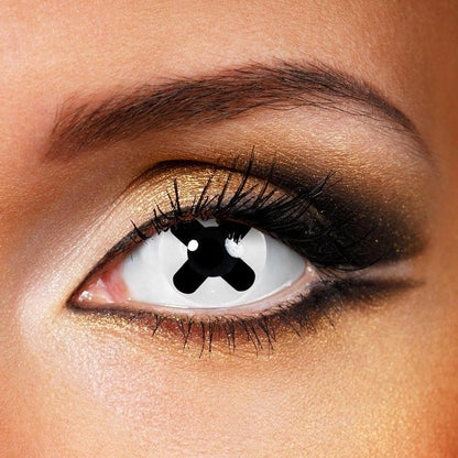 Black Cross Contact Lenses - Uniieye