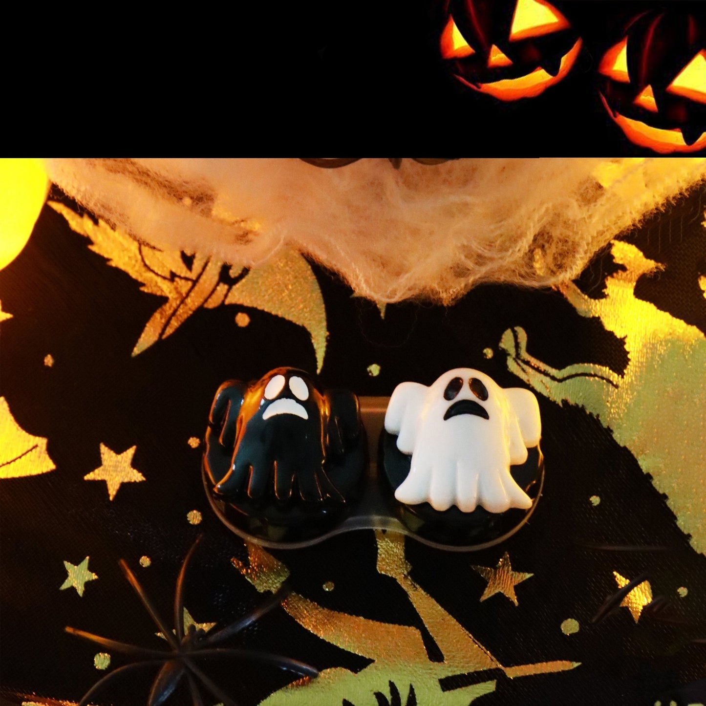 Crazy Halloween Pumpkin Light Lens Case - Uniieye