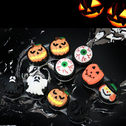 Crazy Halloween Pumpkin Light Lens Case - Uniieye