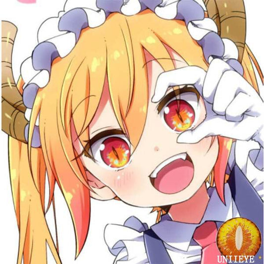 Dragon Maid Cosplay Contact Lenses - Uniieye