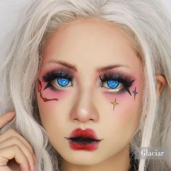 Glaciar Blue Cosplay Contact Lenses - Uniieye