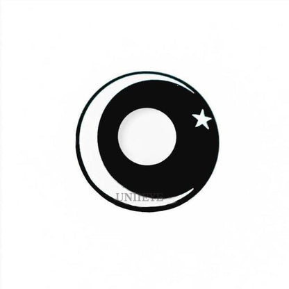 Moon Star White Cosplay Contact Lenses - Uniieye