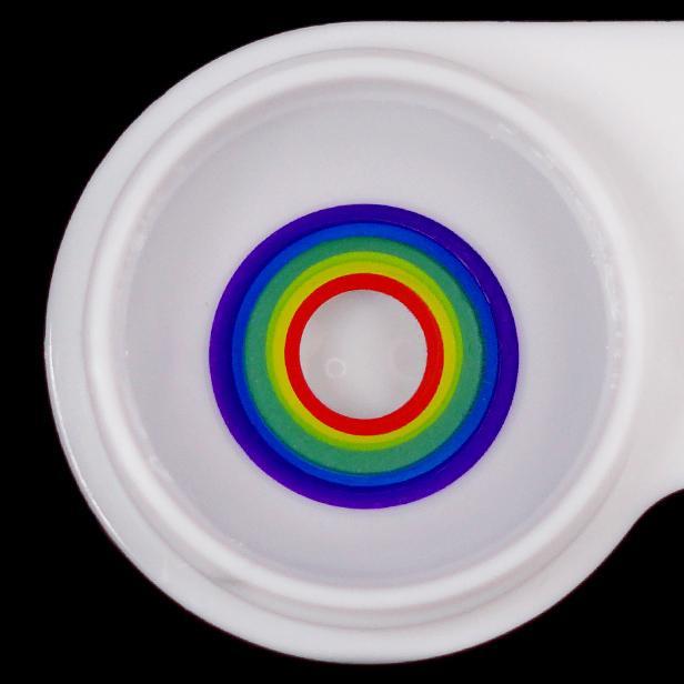 Multiple Rainbow Cosplay Contact Lenses - Uniieye