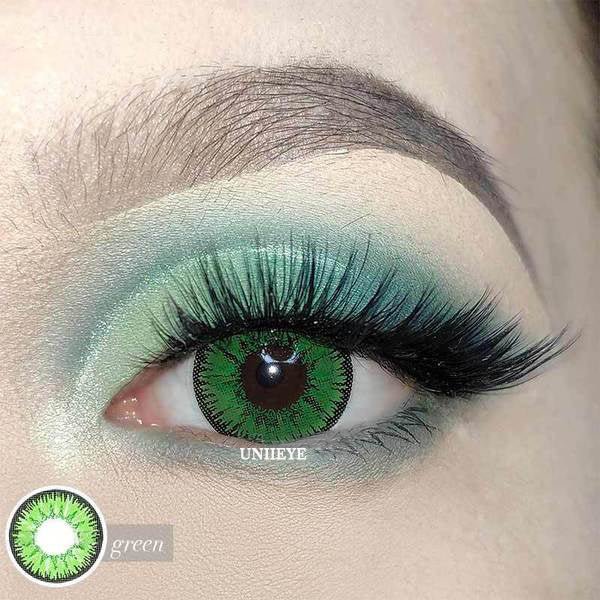 Mystery Green Cosplay Contact Lenses - Uniieye