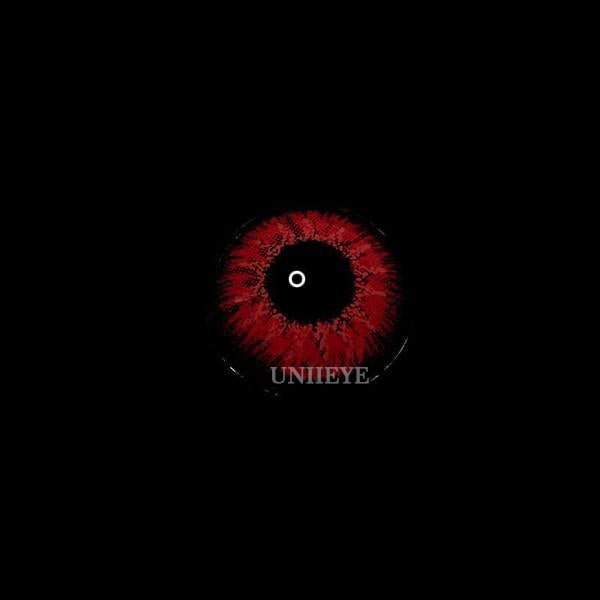 Mystery Red Cosplay Contact Lenses - Uniieye