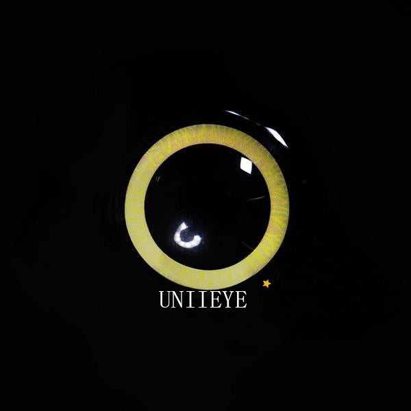 Nebulos Yellow Cosplay Contact Lenses - Uniieye