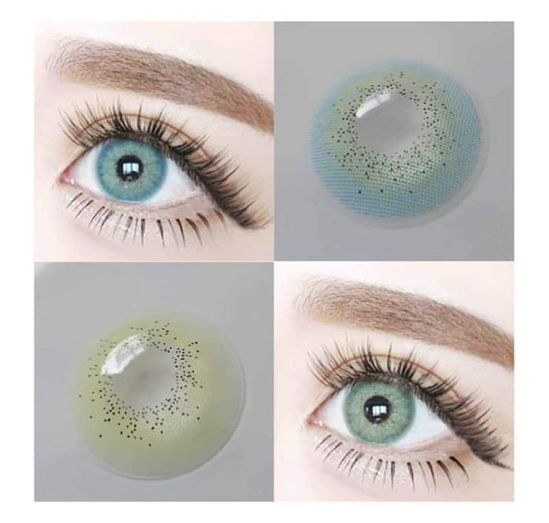 Ocean Green Prescription Yearly Contact Lenses - Uniieye