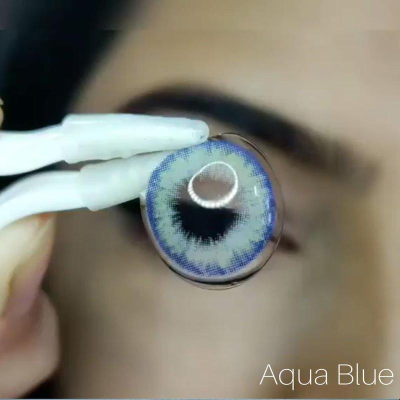 Pro Aqua Blue Contact Lenses - Uniieye