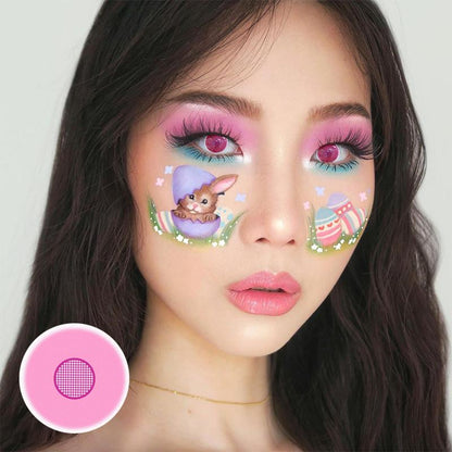 Rose Bloom Cosplay Contact Lenses - Uniieye